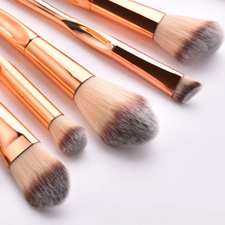 Premium Quality Synthetic Dense Bristles Face Cosmetic Makeup Brushes for Blending Liquid, Cream or Flawless Powder Cosmetics Buffing Stippling Concealer