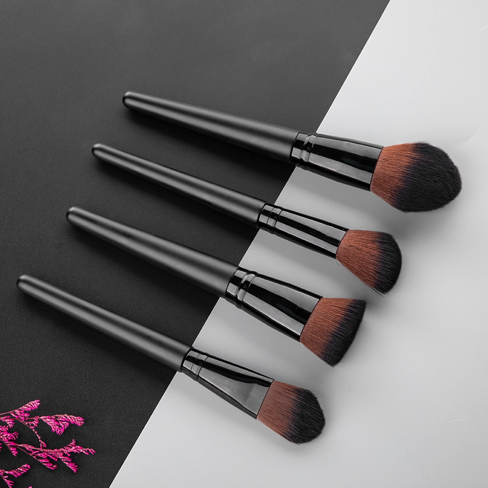 Wholesale Flat Kabuki Face Make up Powder Stippling Concealer Foundation Makeup Brush for Liquid Bb Cream Blending Mineral Travel Cosmetic Tool Gift Kit